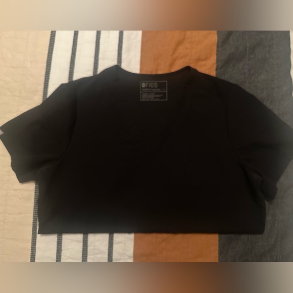 Figs Black Scrub Top - Picture 1 of 4